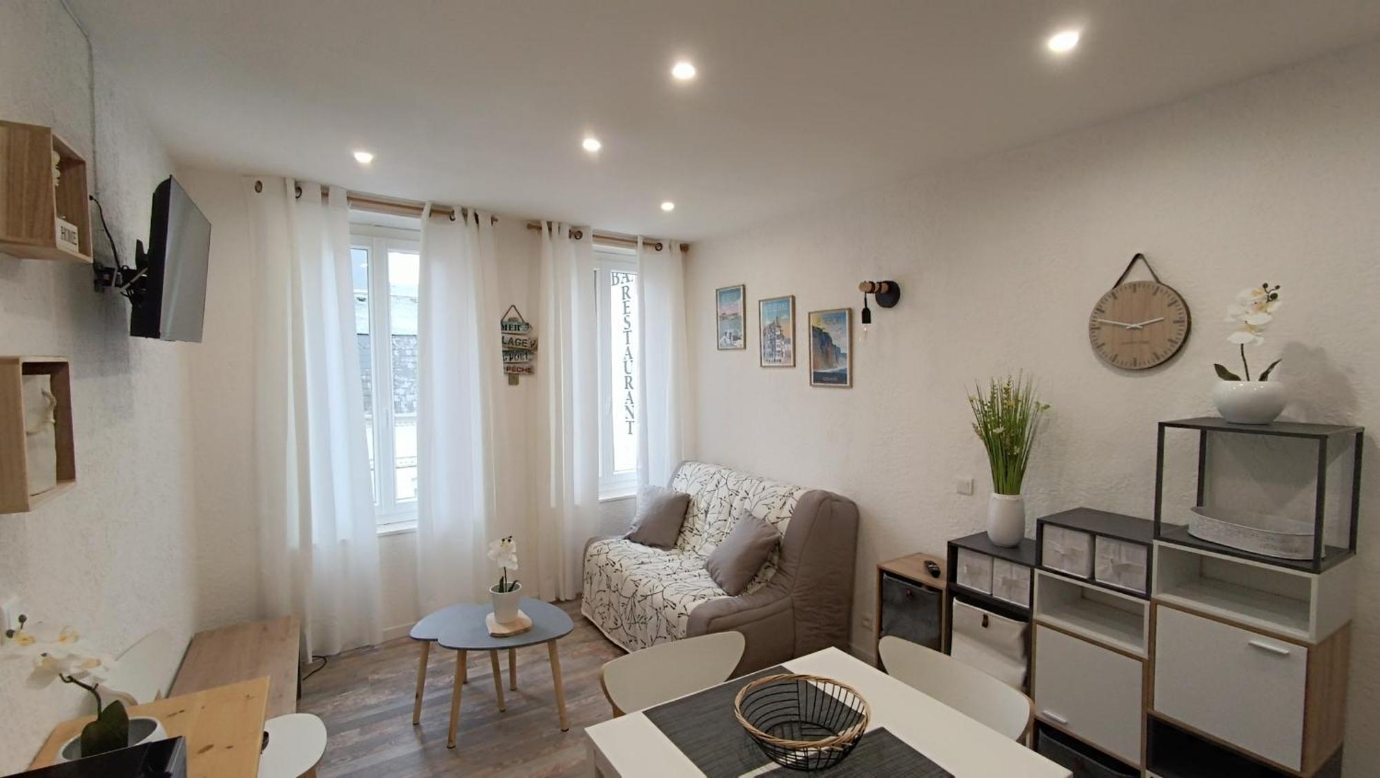 Appartamento Chez Rosalia Et Guillaume Le Tréport Esterno foto
